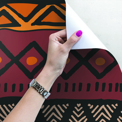 Papier peint adhésif Design ethnique