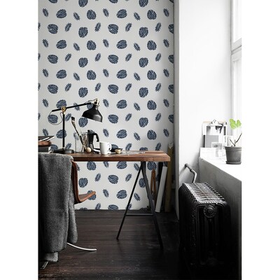 Papier peint panoramique Feuilles de Monstera miniatures