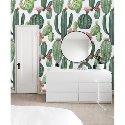 Papier peint adhésif Totalement Cactus