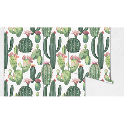 Papier peint adhésif Totalement Cactus