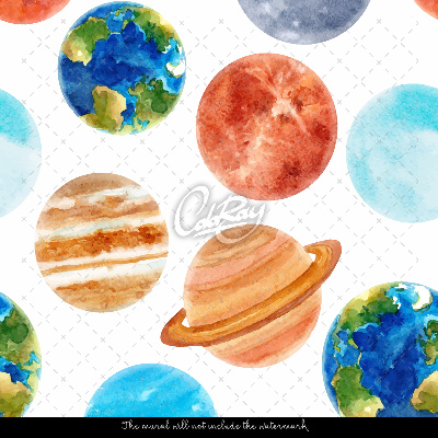 Papier peint adhésif Planètes magiques