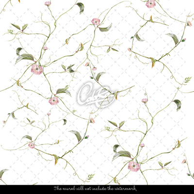 Papier peint Vignes subtiles