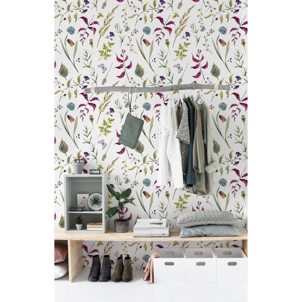 Papier peint Repos fleuri