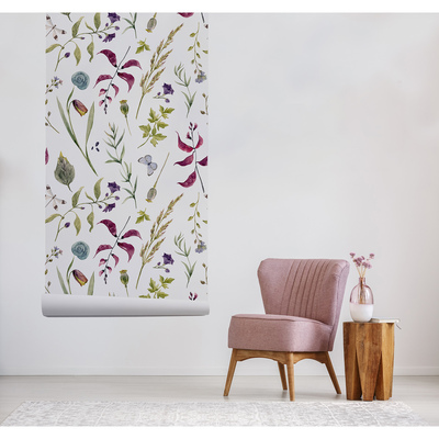 Papier peint Repos fleuri
