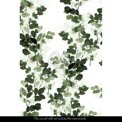 Tapisserie panoramique Emmêlé dans des enchevêtrements