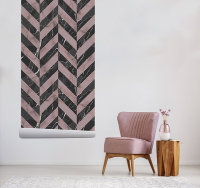 Tapisserie murale Inspiration marbre luxueux