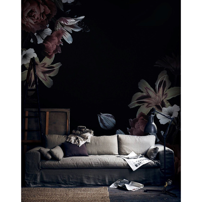 Papier peint adhésif La longue nuit noire dans le jardin