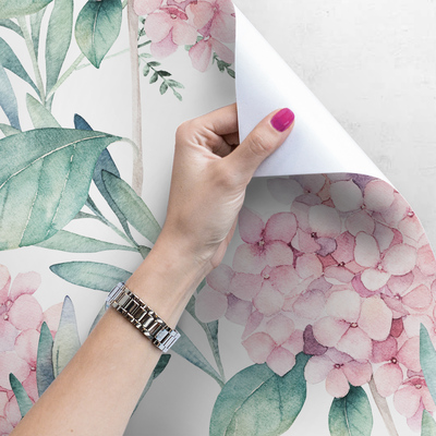 Papier peint adhésif Fleurs subtilement captivantes