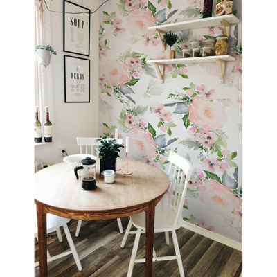 Papier peint Un moment de répit fleuri