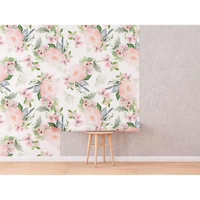 Papier peint Un moment de répit fleuri