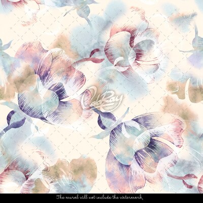 Papier peint Fleurs du rêve de conte de fées