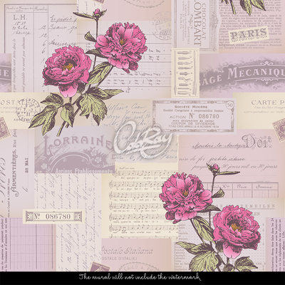 Tapisserie murale Matinée française