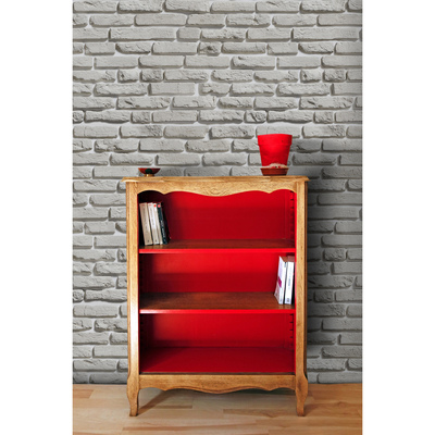 Papier peint Mur en gris