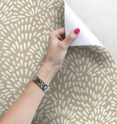 Tapisserie murale Larmes beiges