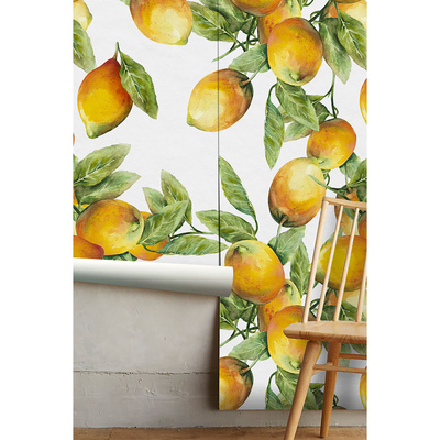 Tapisserie murale Citrons juteux