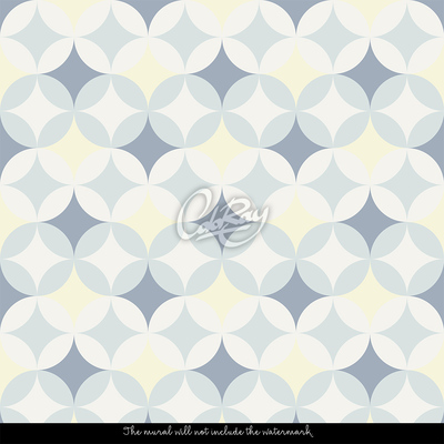 Papier peint Collage fantaisie