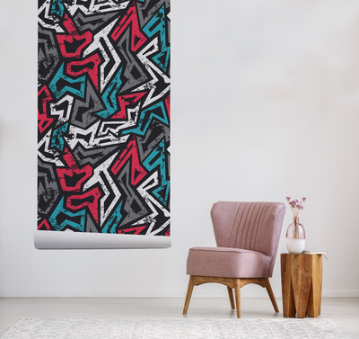 Papier peint Graffitis grunge