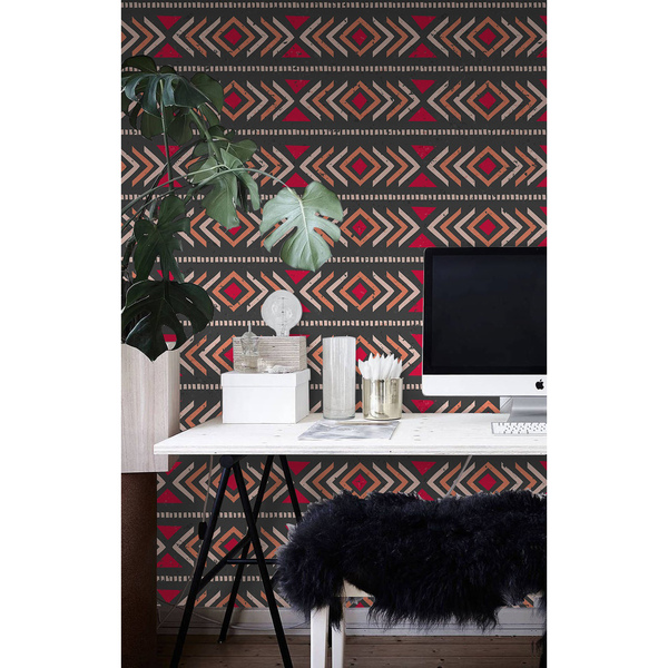 Tapisserie murale Accent de couleur plus foncée