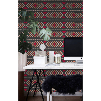 Tapisserie murale Accent de couleur plus foncée