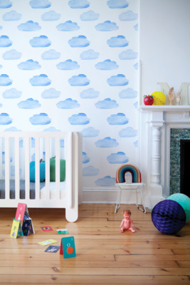 Tapisserie murale Petits nuages