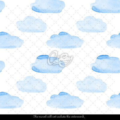 Tapisserie murale Petits nuages