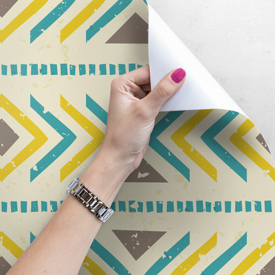 Papier peint panoramique Accent de couleur joyeux