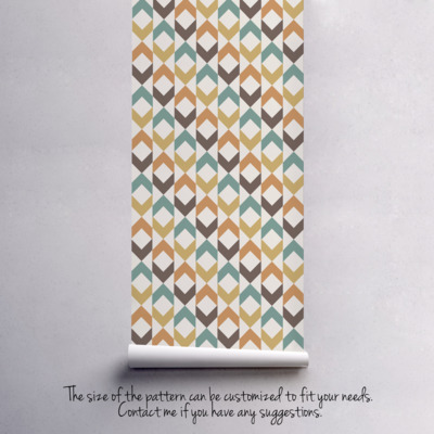 Tapisserie murale Les années soixante