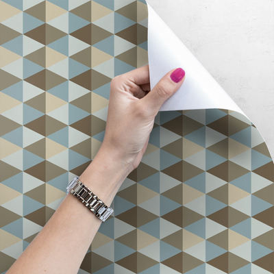 Tapisserie panoramique Vertige pastel