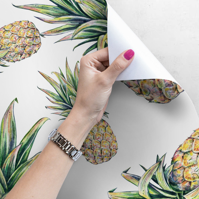 Tapisserie murale Ananas de notre classe