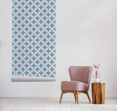 Tapisserie murale Détendez-vous dans le bleu