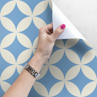 Tapisserie murale Détendez-vous dans le bleu