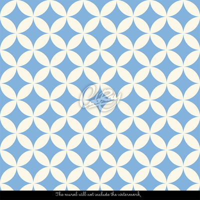 Tapisserie murale Détendez-vous dans le bleu