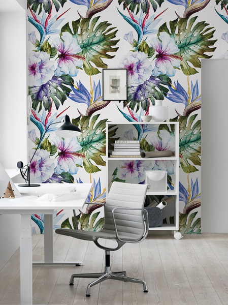 Papier peint Hibiscus