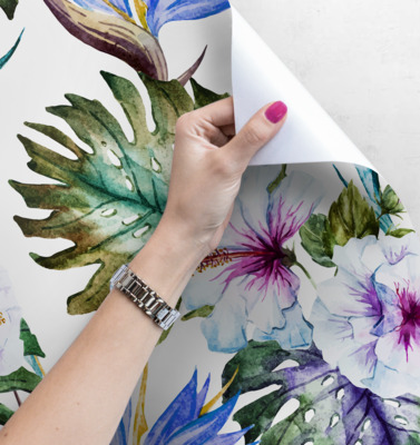Papier peint Hibiscus