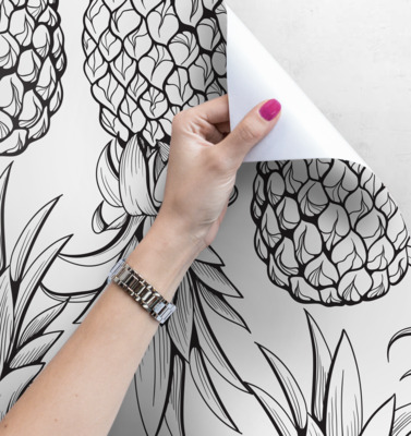 Papier peint adhésif Le paradis de l'ananas