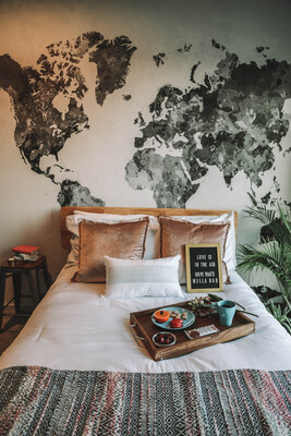 Papier peint adhésif Carte du monde