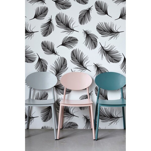 Papier peint adhésif Plumes duveteuses