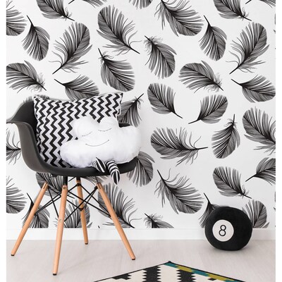 Papier peint adhésif Plumes duveteuses