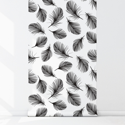 Papier peint adhésif Plumes duveteuses