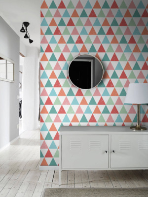 Papier peint panoramique Pyramides triangulaires