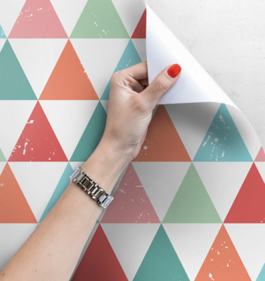 Papier peint panoramique Pyramides triangulaires