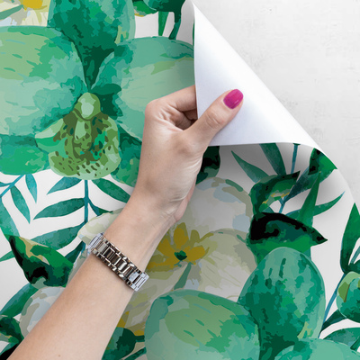 Tapisserie murale Parfum céleste des fleurs de monoï