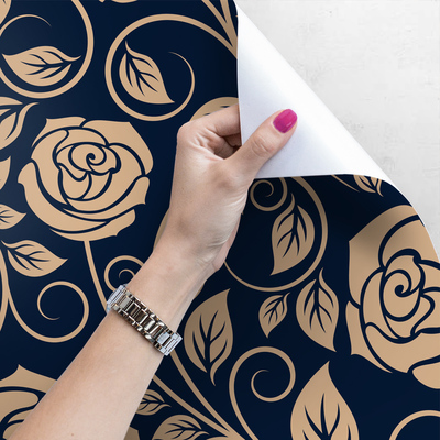 Papier peint adhésif Ornements floraux