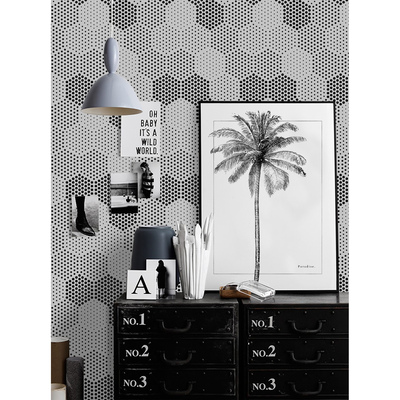 Papier peint adhésif Illusion abstraite