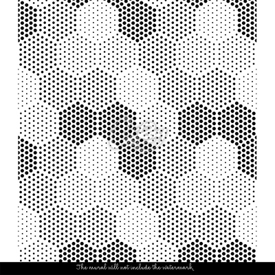 Papier peint adhésif Illusion abstraite