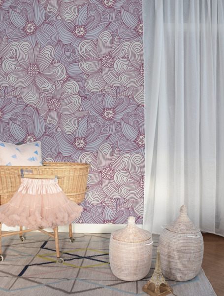 Tapisserie murale Dessins au crayon magique