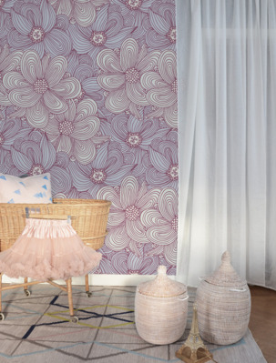 Tapisserie murale Dessins au crayon magique