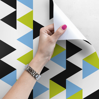 Papier peint panoramique Triangles optimistes