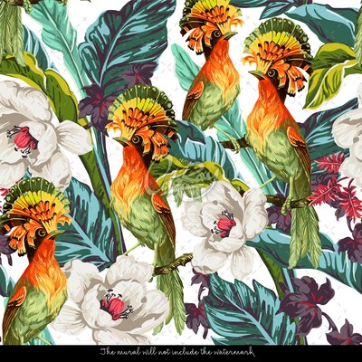 Papier peint adhésif La proximité du Wild Paradise