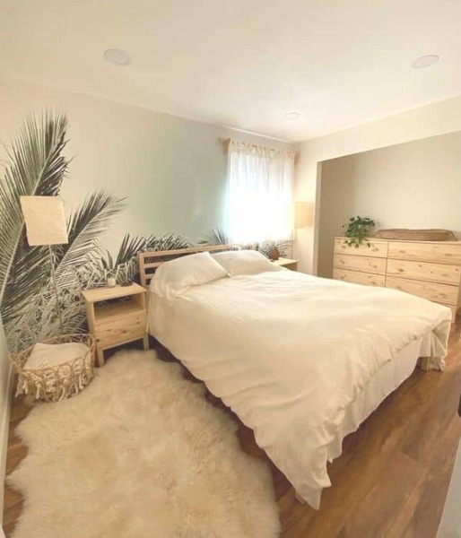 Papier peint adhésif Un palmier a poussé ici